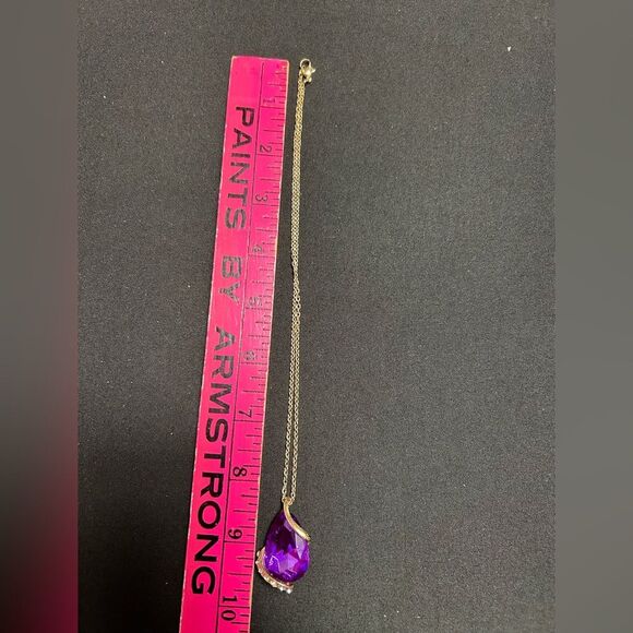 New 3Pcs Fashion Women Rhinestone Pendant Necklace Hook Earrings Jewelry Set - Picture 6 of 6